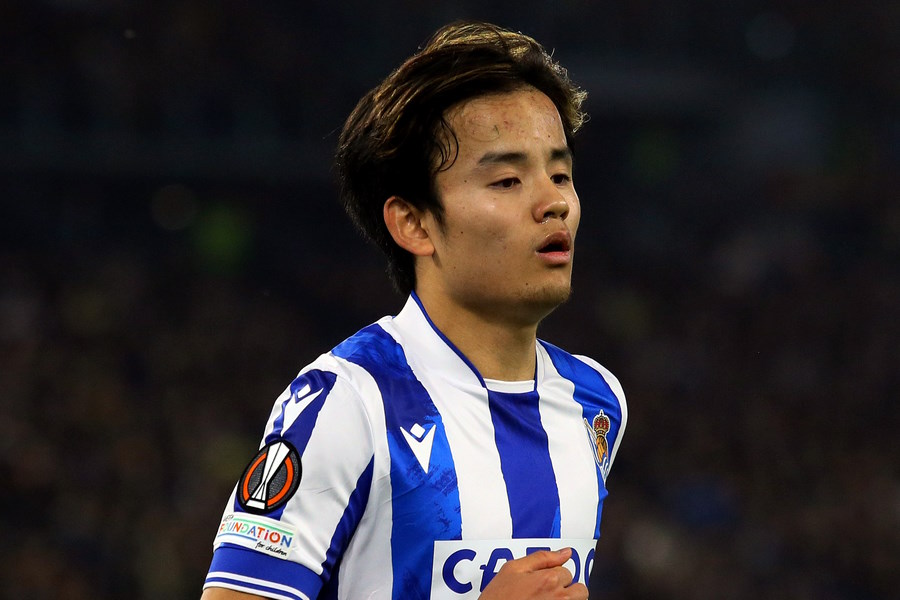 ソシエダで活躍するMF久保建英【写真:Getty Images】