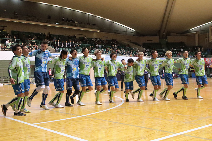 湘南が名古屋とのPK戦を制して決勝戦へ【写真：Futsal X / 河合 拓】