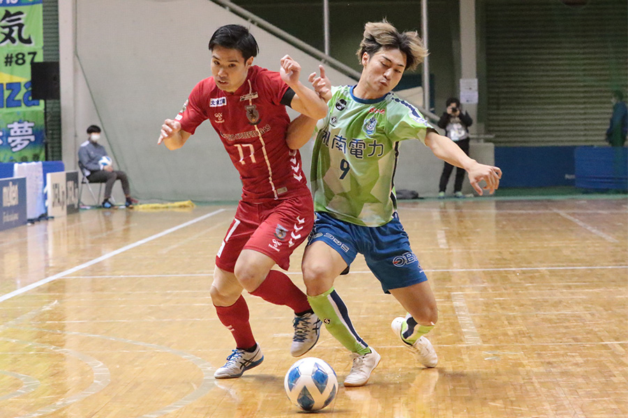 名古屋と湘南の準決勝はPK戦までもつれる接戦に【写真：Futsal X / 河合 拓】