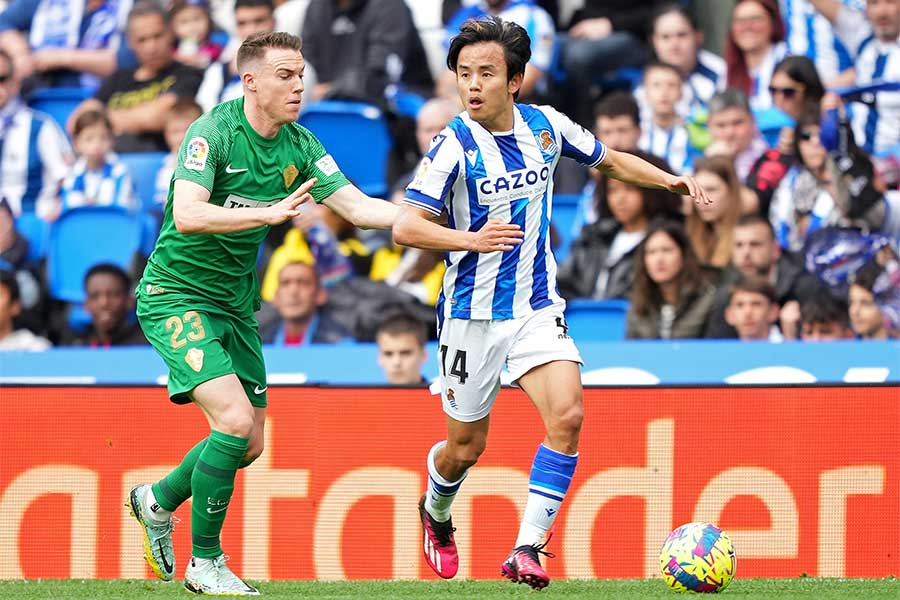 久保建英の活躍でソシエダがエルチェに勝利【写真：Getty Images】