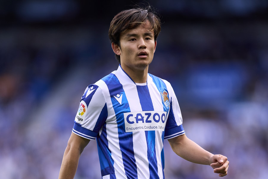 久保建英の今季5点目に反響【写真:Getty Images】