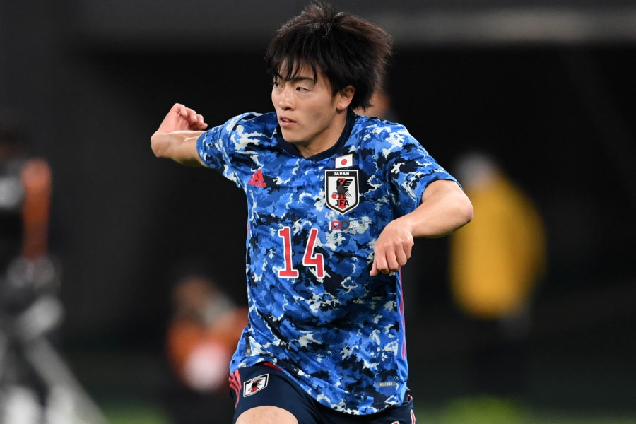 ドリブル突破からチャンスを創出した相馬勇紀（名古屋グランパス）【写真：Getty Images】