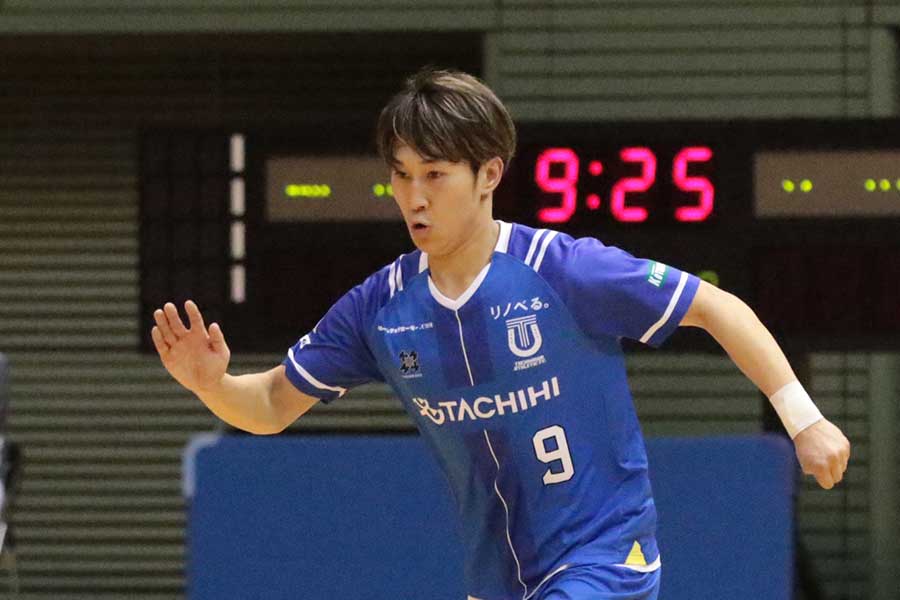 名古屋オーシャンズに加入した金澤空【写真：Futsal X】
