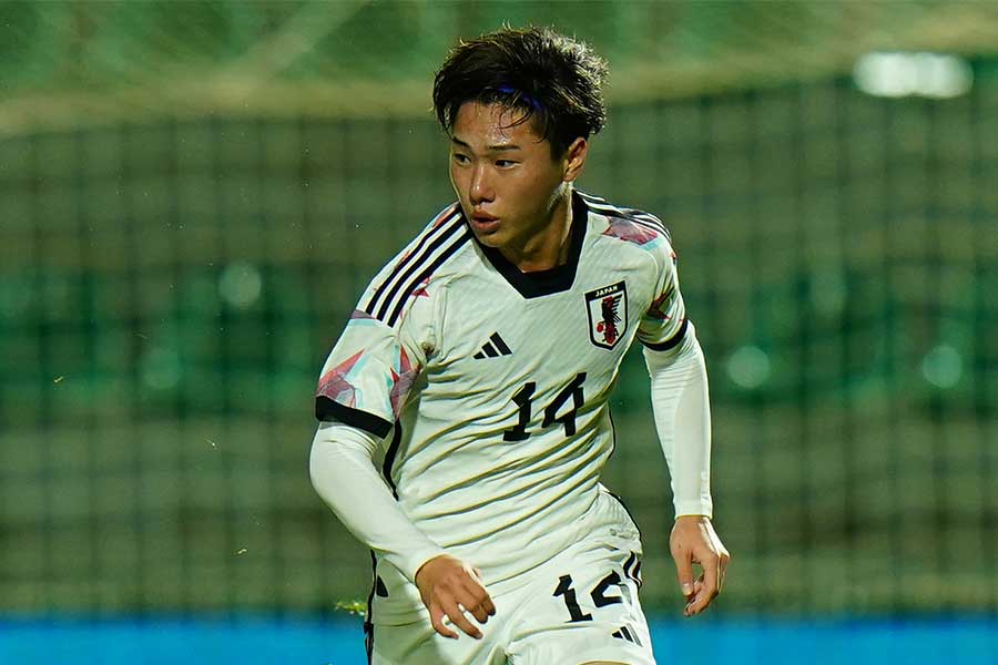 三戸舜介がU-22日本代表の活動から途中離脱（写真は昨年のもの）【写真：Getty Images】