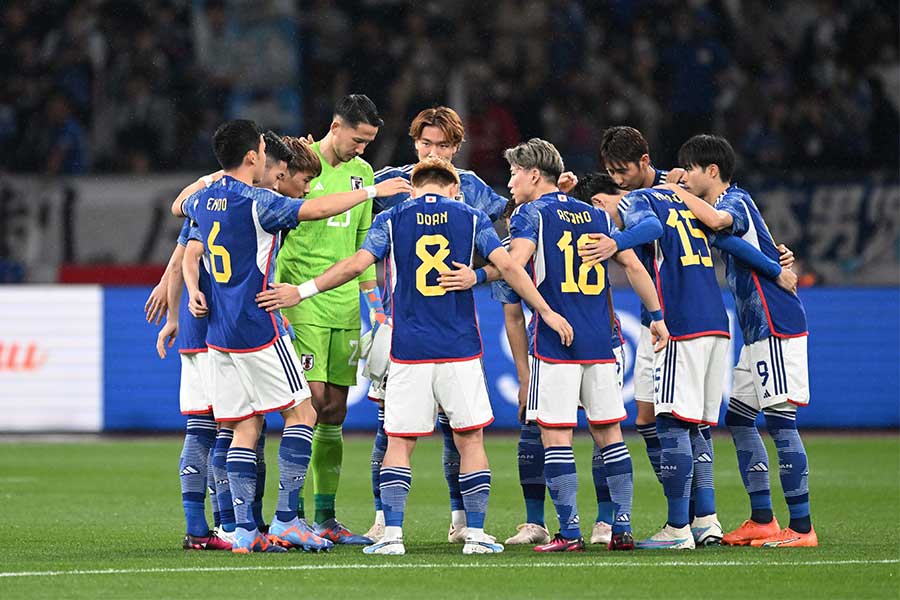 金田喜稔氏がウルグアイ戦出場の17選手を採点【写真:徳原隆元】