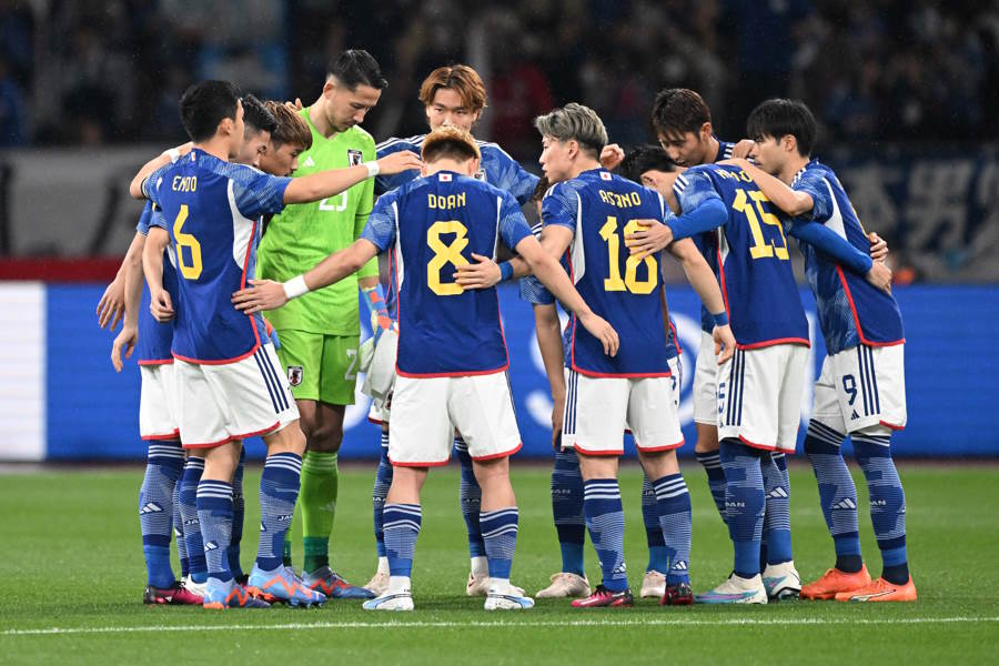 日本代表はウルグアイ代表と1-1のドロー発進【写真：徳原隆元】