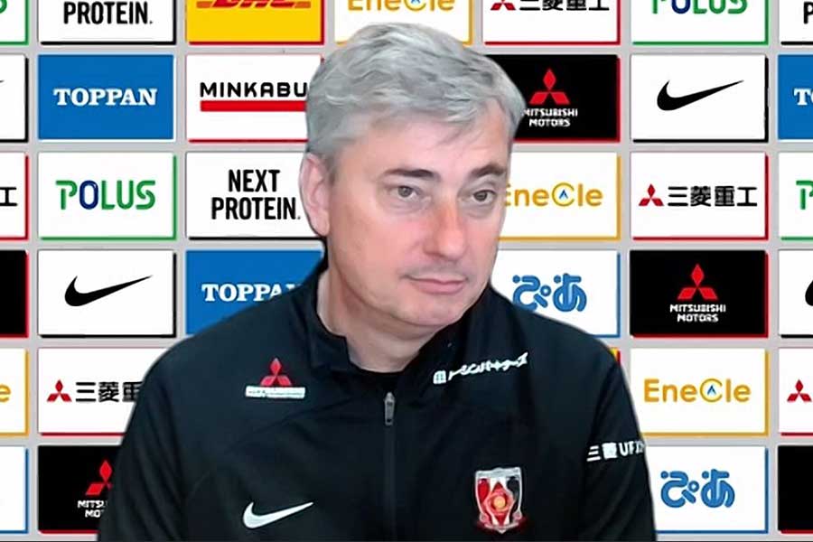 浦和を率いるマチェイ・スコルジャ監督【画像:FOOTBALL ZONE編集部】