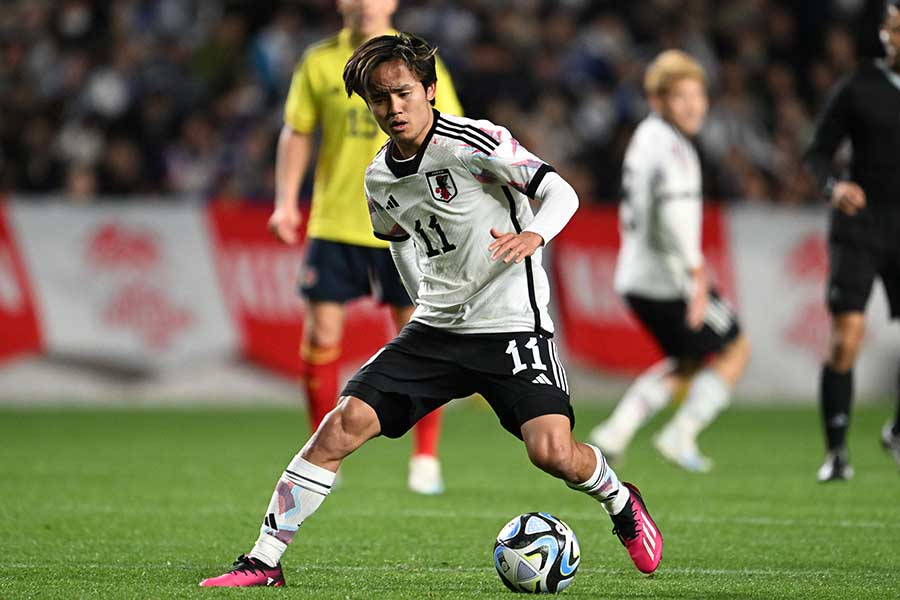 日本代表MF久保建英【写真:Getty Images】