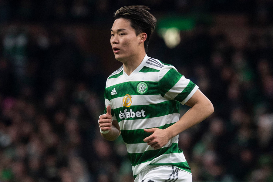 セルティックでプレーするFWオ・ヒョンギュ【写真：Getty Images】