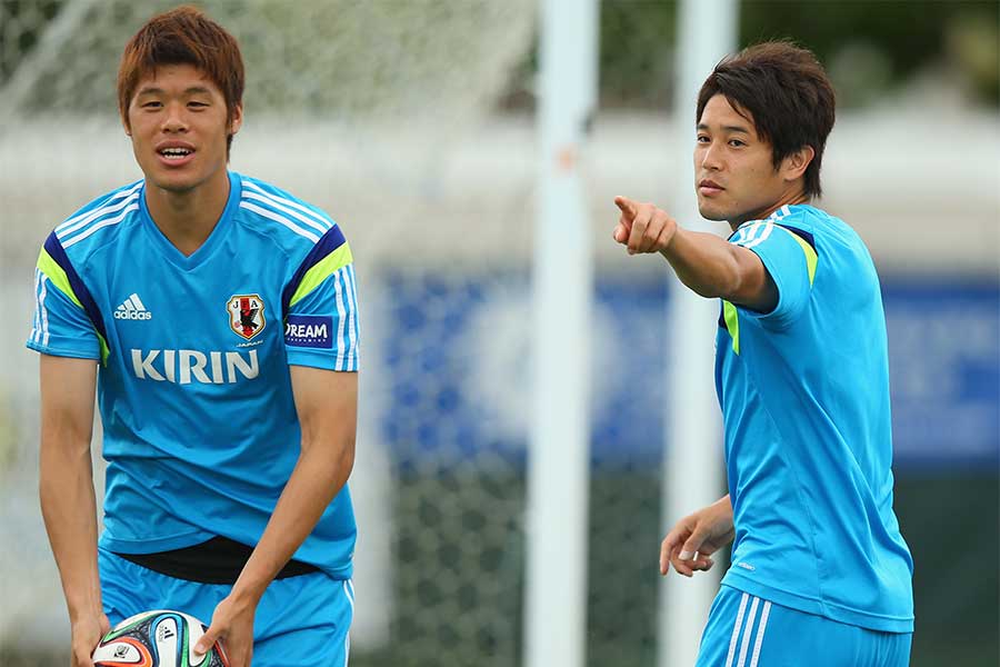 かつて代表で共闘した内田篤人氏（右）と酒井宏樹【写真：Getty Images】