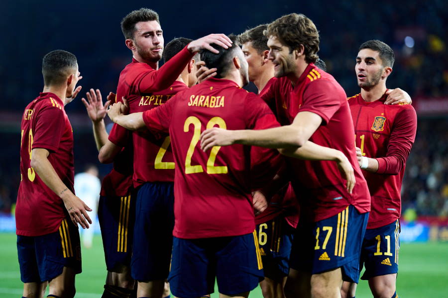 スペインはドイツと同じE組【写真：Getty Images】
