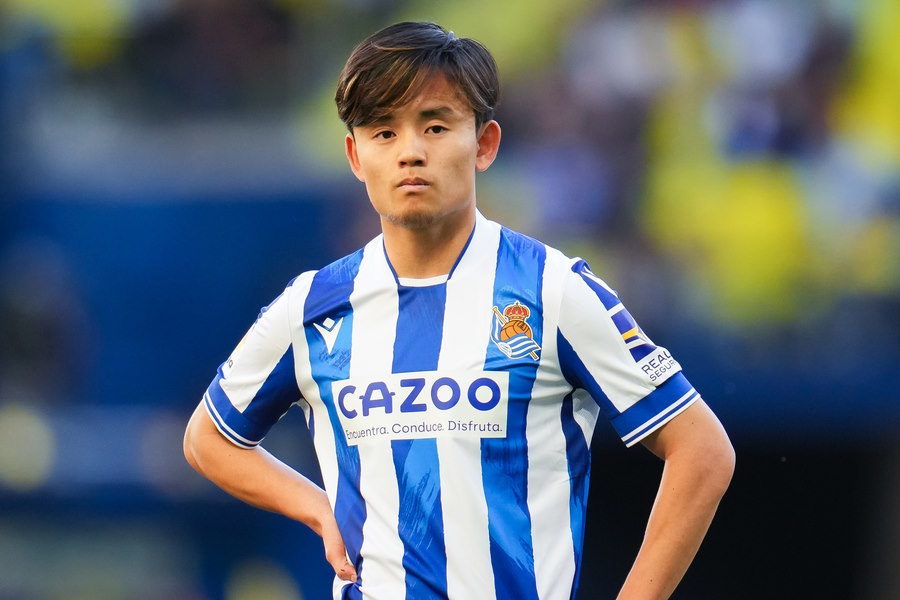 ソシエダの久保建英【写真:Getty Images】