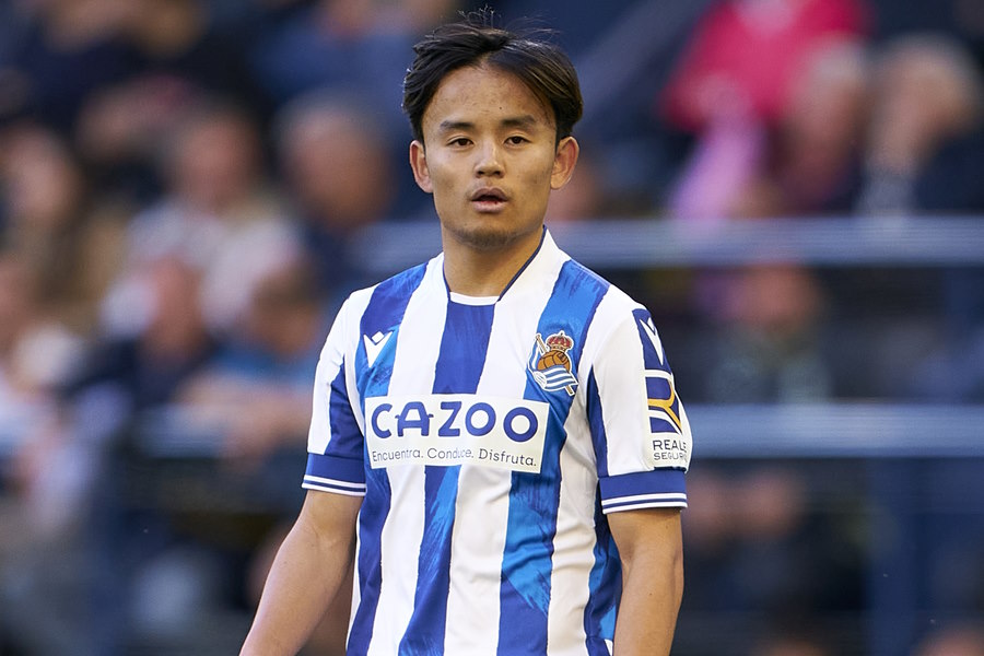 ソシエダの久保建英【写真：Getty Images】