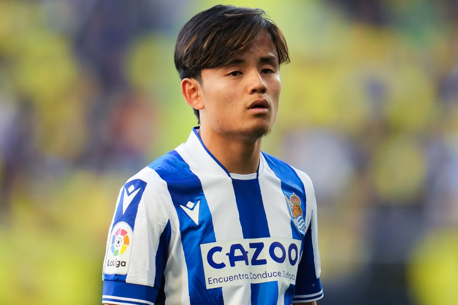 ソシエダの久保建英【写真：Getty Images】