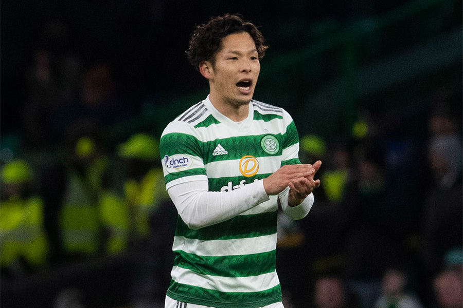 セルティックでプレーする岩田智輝【写真:Getty Images】
