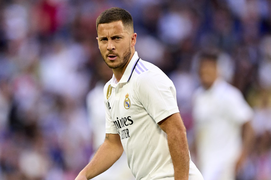 レアル・マドリードMFエデン・アザール【写真:Getty Images】