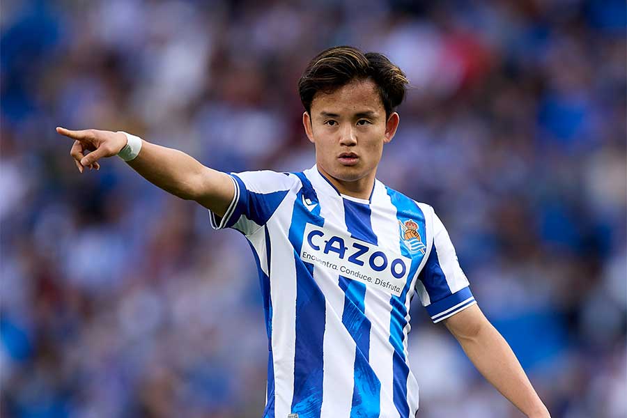 ソシエダの日本代表MF久保建英【写真:Getty Images】