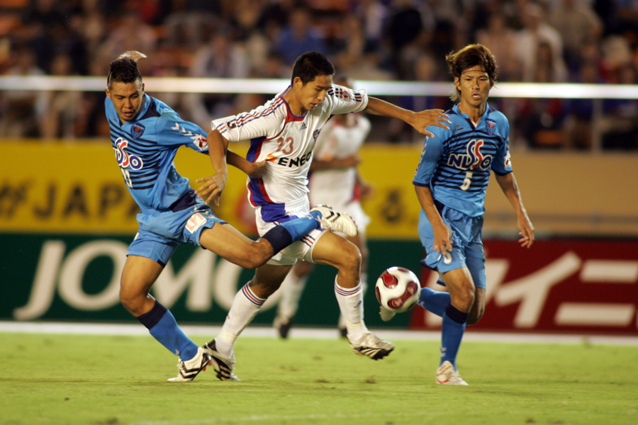 2007年の横浜FC戦での5人抜きゴールは伝説【写真提供：FC東京】