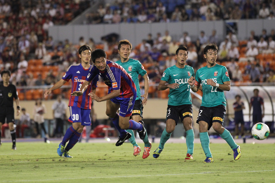 2013年の浦和戦では決勝ゴールをマーク【写真提供：FC東京】