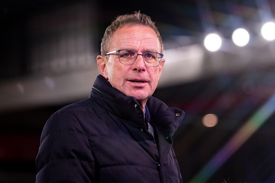 マンチェスター・ユナイテッドのラングニック暫定監督【写真：Getty Images】