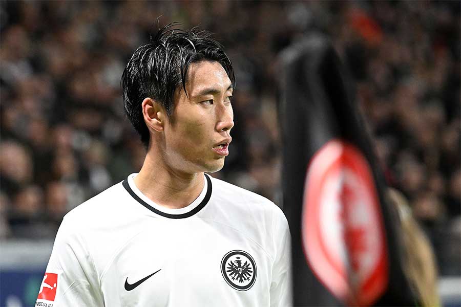 フランクフルトの鎌田大地【写真：Getty Images】