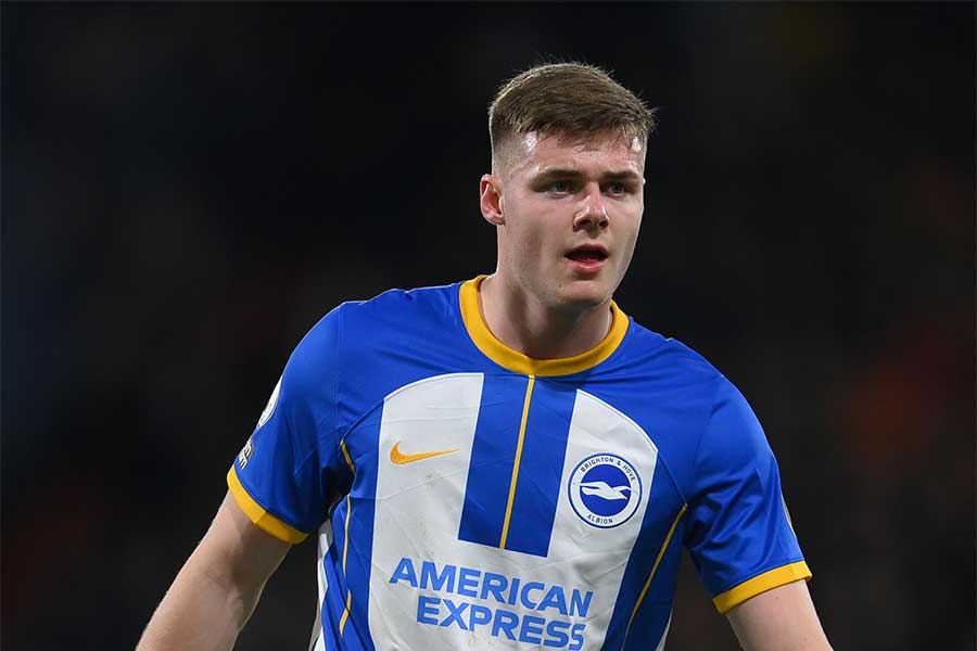 ブライトンのエバン・ファーガソン【写真:Getty Images】