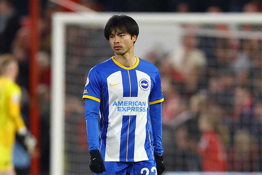 ブライトンの三笘薫【写真：ロイター】