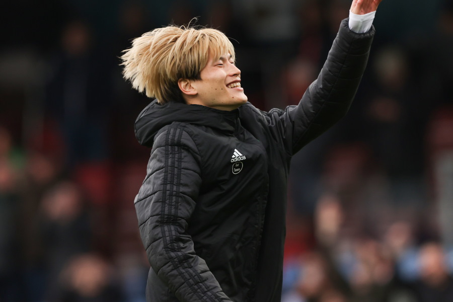 セルティックの日本代表FW古橋亨梧【写真：Getty Images】