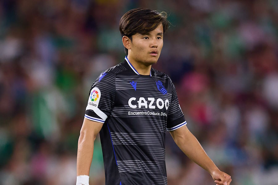 レアル・ソシエダの久保建英【写真：Getty Images】