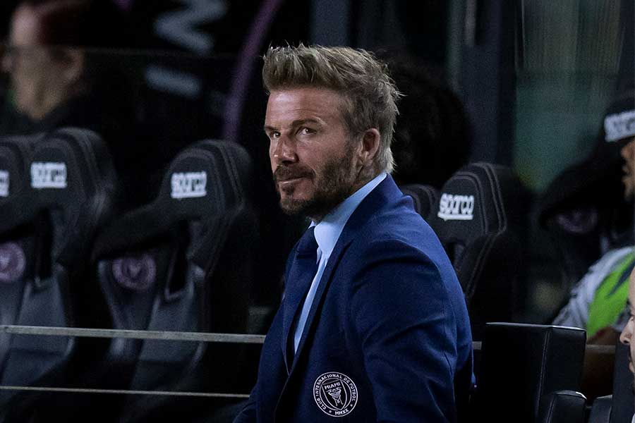 かつてイングランド代表で活躍したベッカム氏【写真:ロイター】