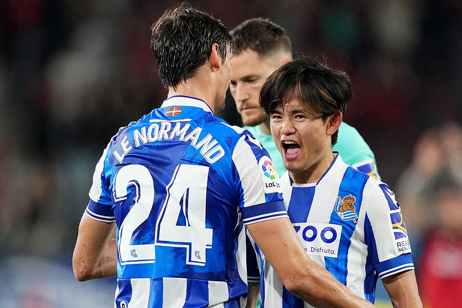 レアル・ソシエダの久保建英【写真:Getty Images】