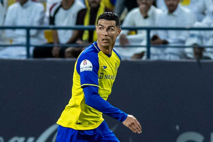 アル・ナスルでプレーするクリスティアーノ・ロナウド【写真：Getty Images】