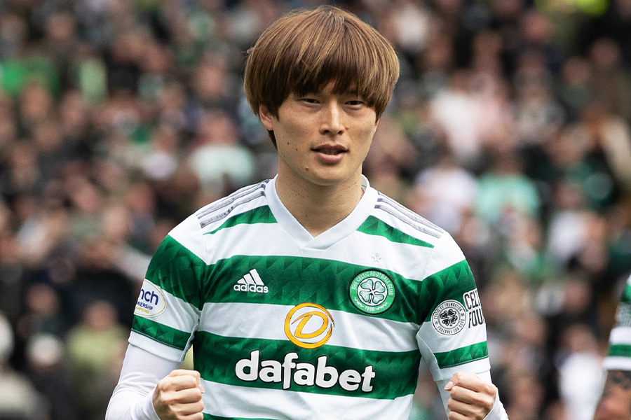 セルティックで活躍する古橋亨梧【写真：Getty Images】
