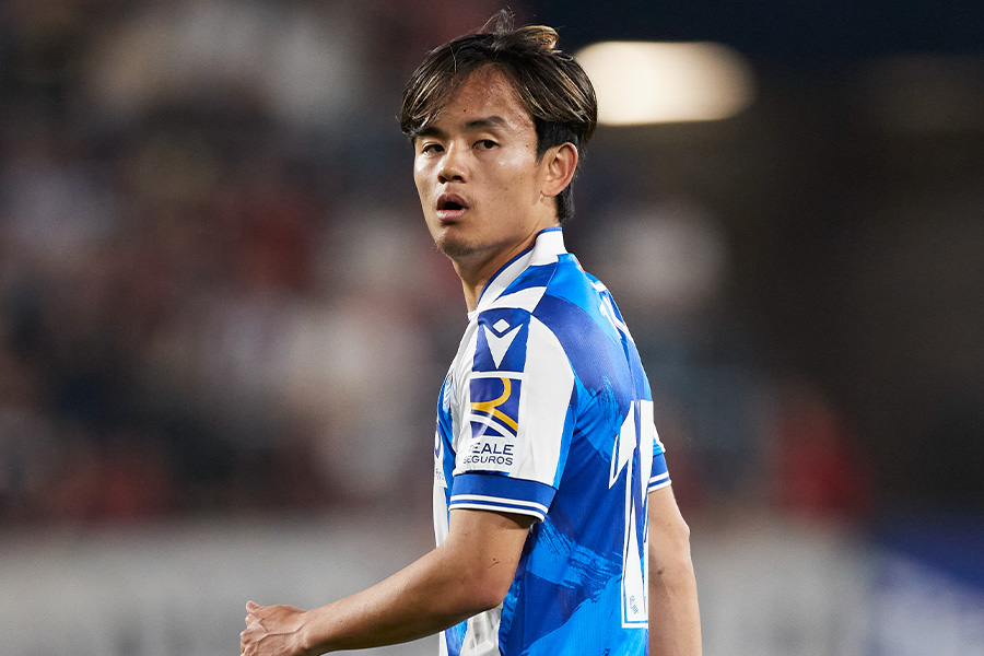 オサスナ戦で追加点を決めた久保建英【写真:Getty Images】