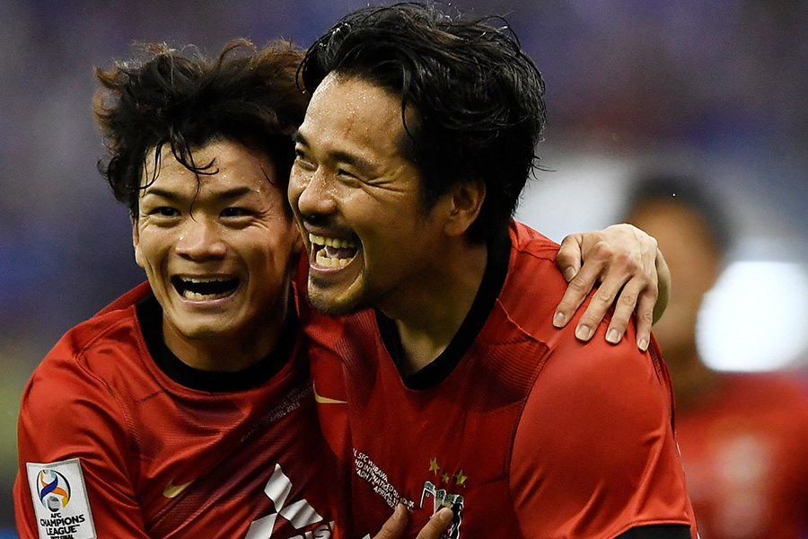 同点ゴールを決めた興梠慎三【写真：ロイター】