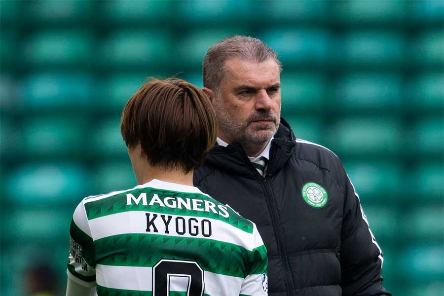 ポステコグルー監督が古橋亨梧の去就に言及【写真：Getty Images】