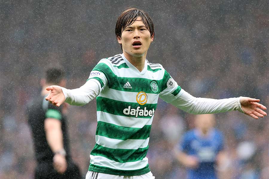 セルティックの古橋亨梧【写真：ロイター】