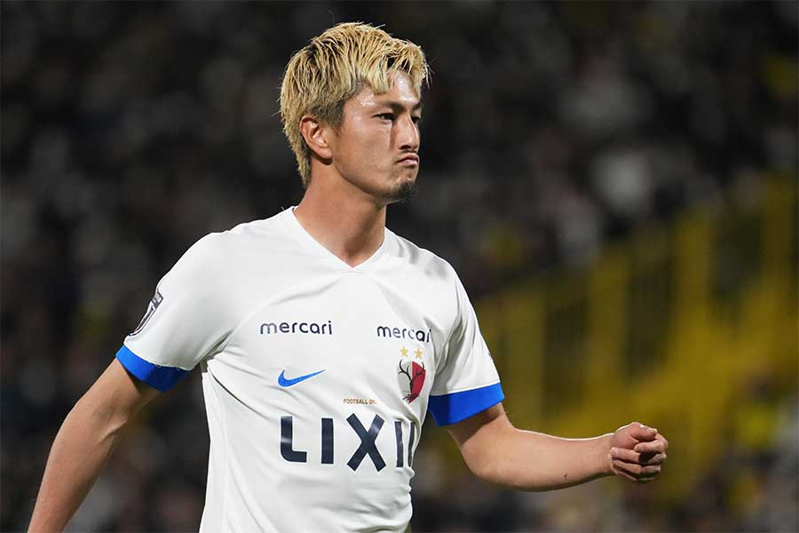 鹿島の鈴木優磨【写真:Getty Images】