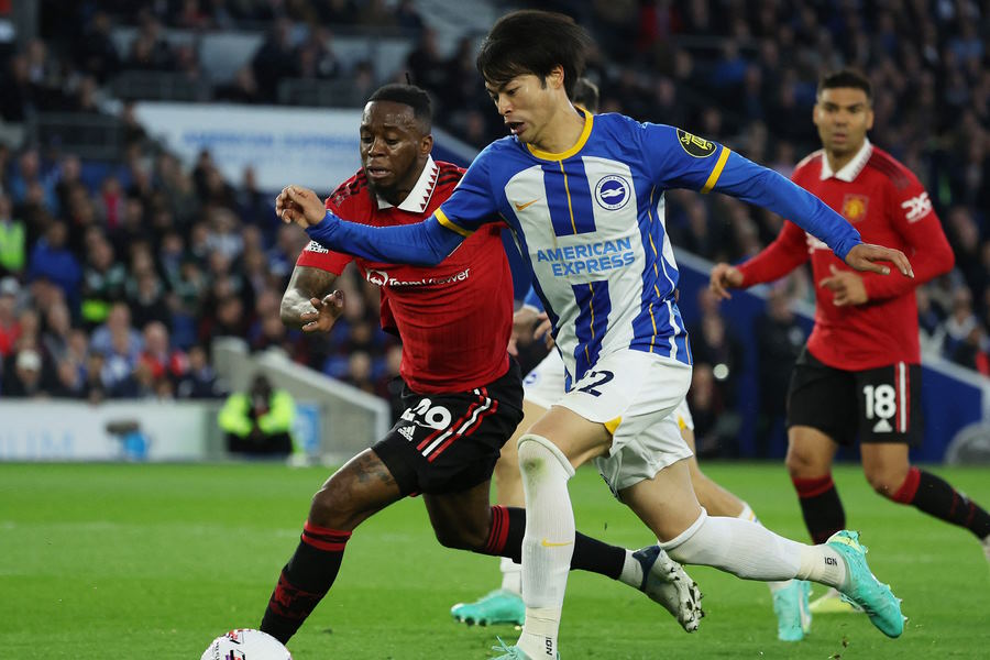 ブライトンの三笘薫【写真：ロイター】