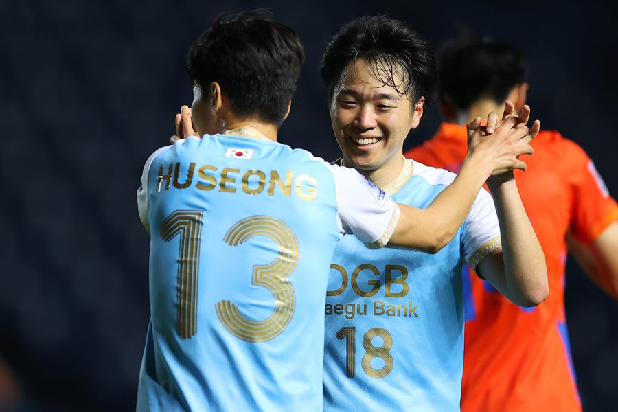 韓国1部大邱FCでプレーする日本人DF鈴木圭太【写真:Getty Images】