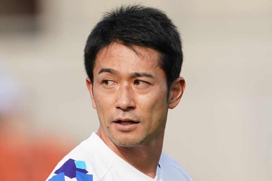 現役を引退した元日本代表FW玉田圭司（※写真は2021年長崎時代）【写真：Getty Images】