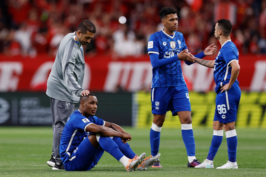 浦和に敗れたアル・ヒラル【写真：ロイター】
