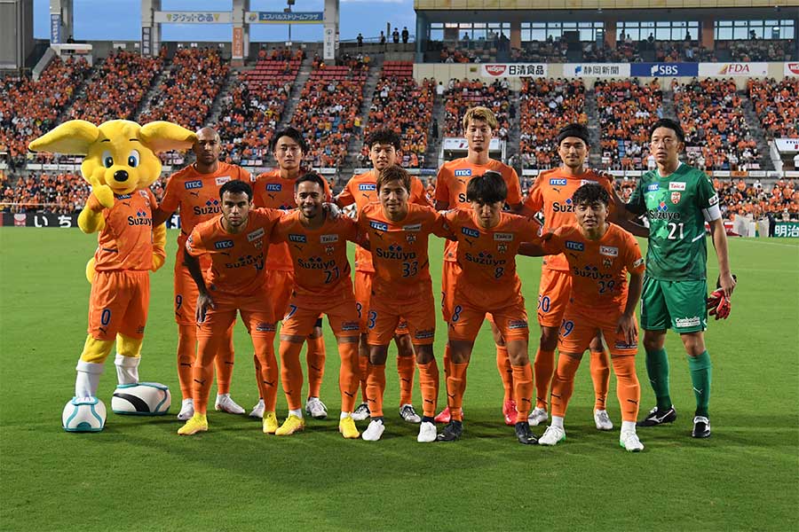 大勝の清水にSNS衝撃（写真は昨シーズンのもの）【写真：Getty Images】