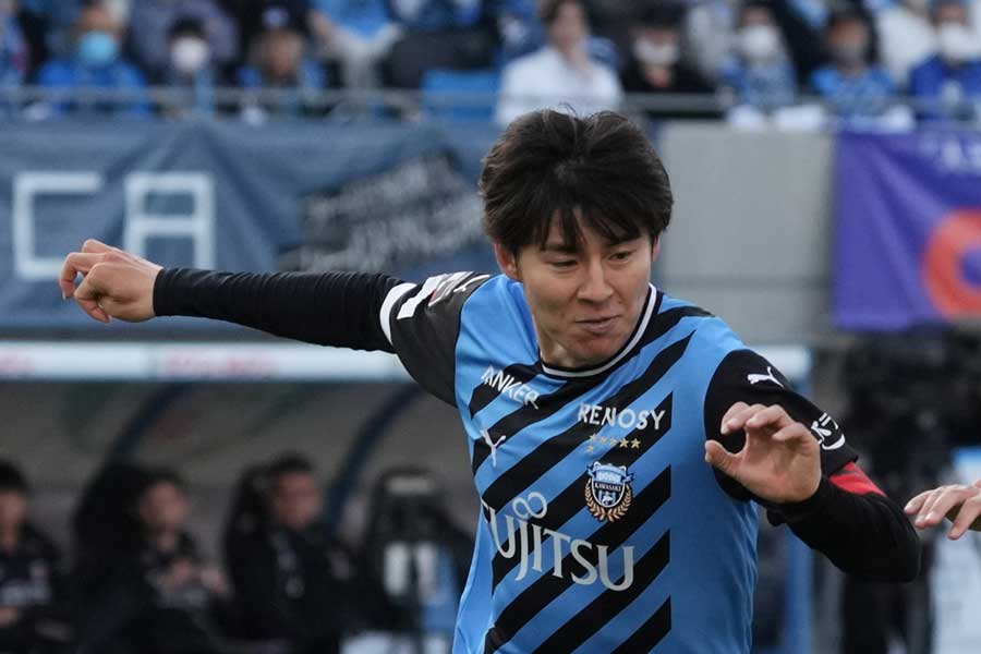 川崎の脇坂泰斗【写真：Getty Images】