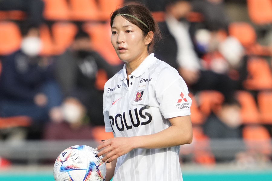 浦和レディースでプレーする遠藤優【写真：Getty Images】