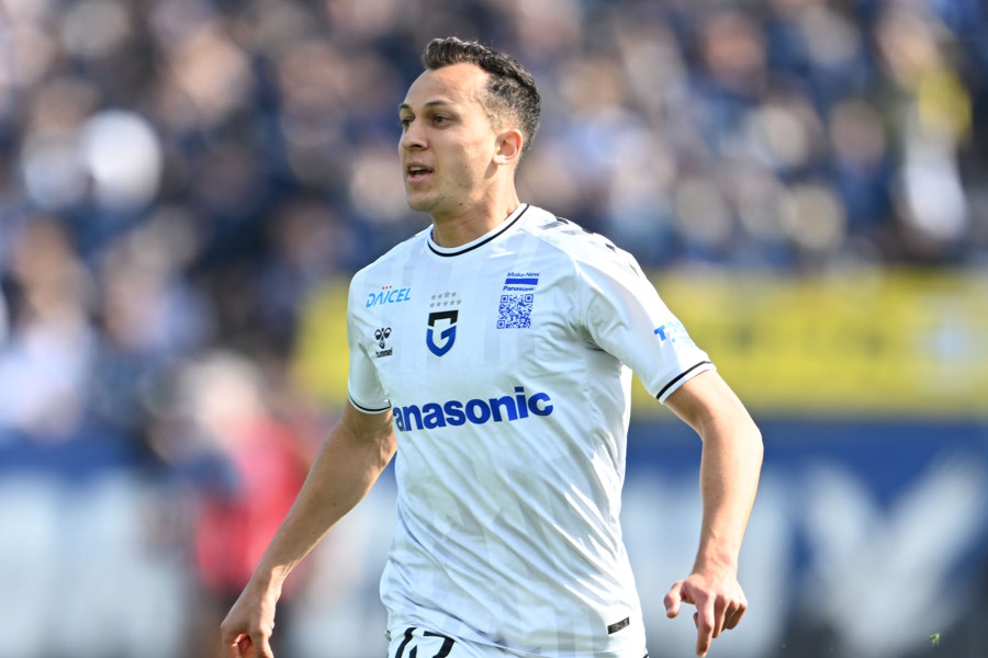 G大阪のファン・アラーノ【写真：徳原隆元】