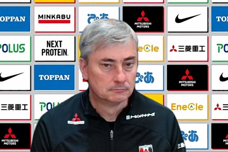 浦和を率いるスコルジャ監督【写真:FOOTBALL ZONE編集部】