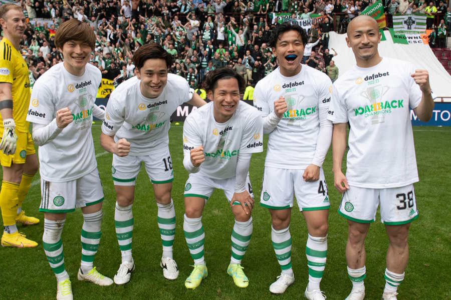 セルティック活躍する日本人選手【写真：Getty Images】