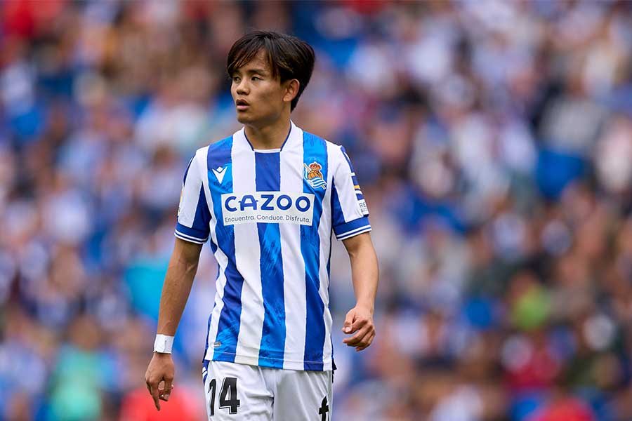 ジローナ戦でキレキレプレーを披露した久保建英【写真:Getty Images】