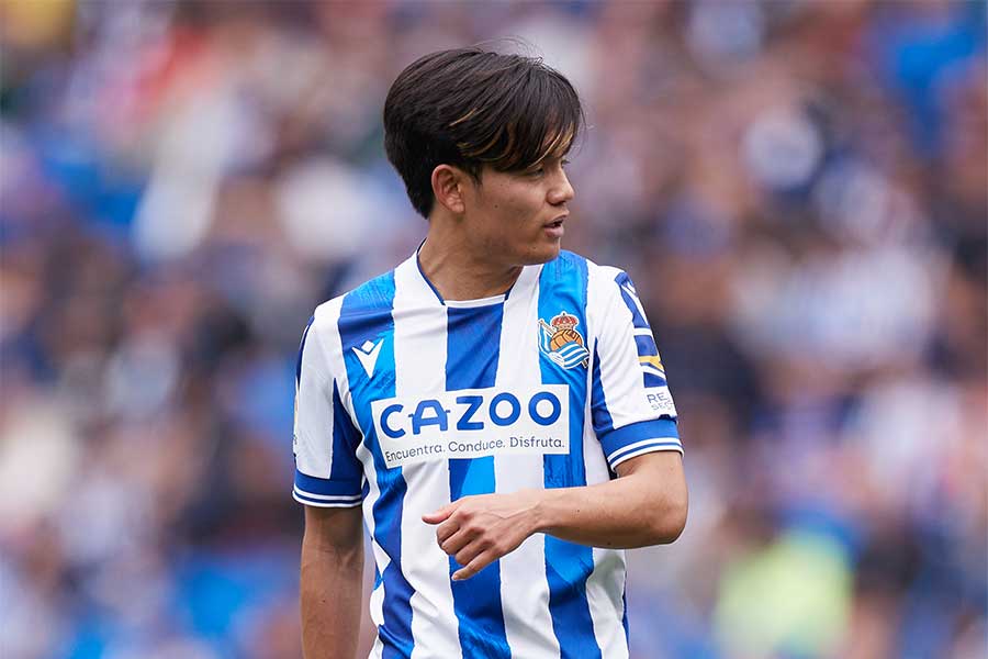 ソシエダの久保建英【写真:Getty Images】